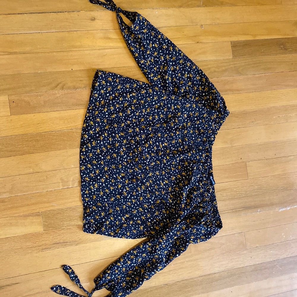Madewell boatneck tie sleeve